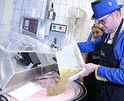 "Royale" Weißwurstprobe: Narrhalla Prinzenpaar 2018 @ Zum Spöckmeier Wurstküche am 01.02.2018: (©Foto: Martin Schmitz)